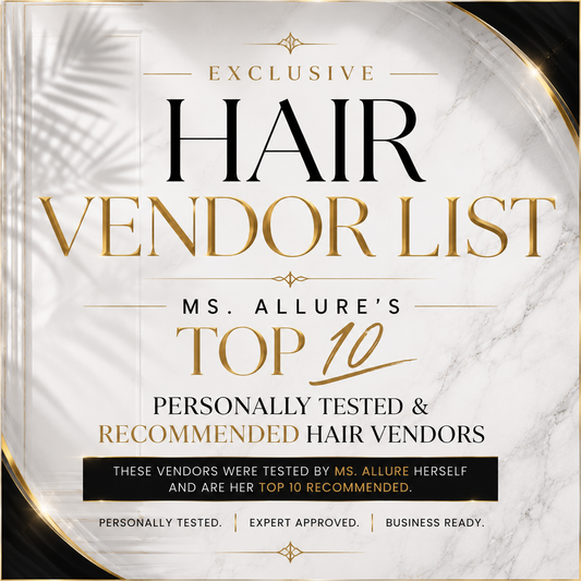 Exclusive Hair Vendor List