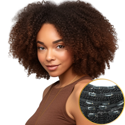 Kinky Curly Clip In’s (3b-3c)